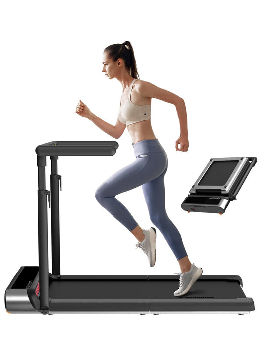 WALKINGPAD R Series Folding Treadmill, 2 in 1 Walking Pad Under Desk Treadmill for Home and Office, Compact Foldable Design with App Control and LED Display, Spacious Belt for Walking or Running