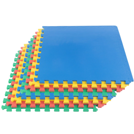 Stalwart EVA Foam Mat Tiles, 24-Pack